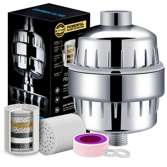 Douce Pluie™ 15-Stage Luxury Shower Filter — Softer Skin & Healthier Hair