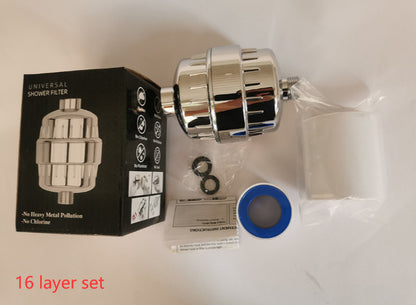 Douce Pluie™ 15-Stage Luxury Shower Filter — Softer Skin & Healthier Hair