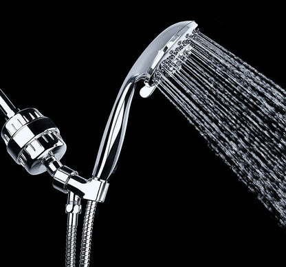 Douce Pluie™ 15-Stage Luxury Shower Filter — Softer Skin & Healthier Hair